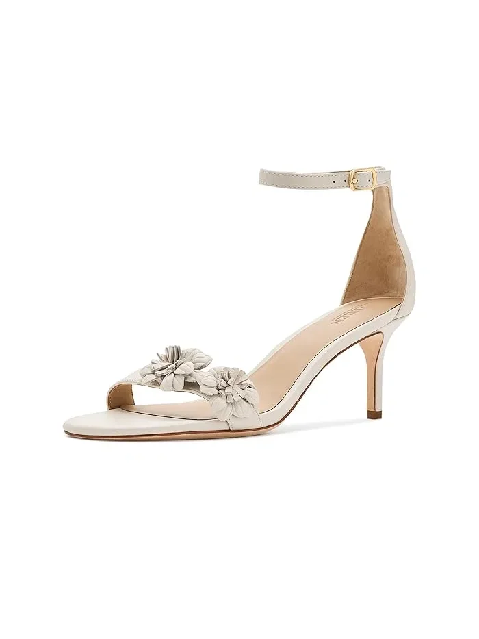Босоножки на каблуке Allie Lauren Ralph Lauren — изображение 1 из 4, белый