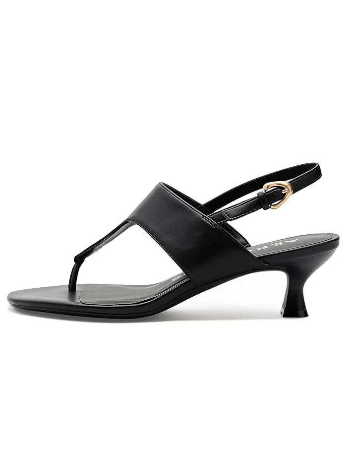 Босоножки на каблуке Kora Aerosoles — изображение 4 из 4, черный