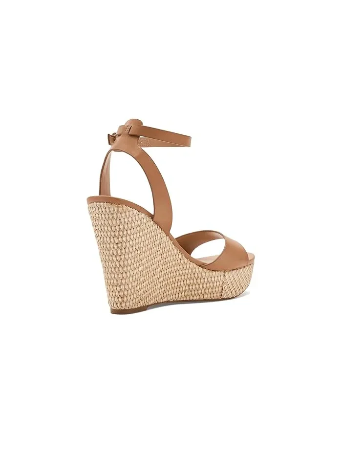 Босоножки на каблуке Hanlow Nine West — изображение 3 из 4, натуральный
