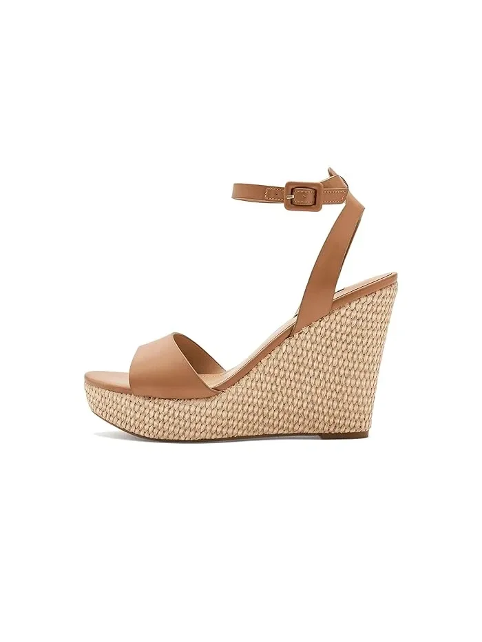 Босоножки на каблуке Hanlow Nine West — изображение 4 из 4, натуральный