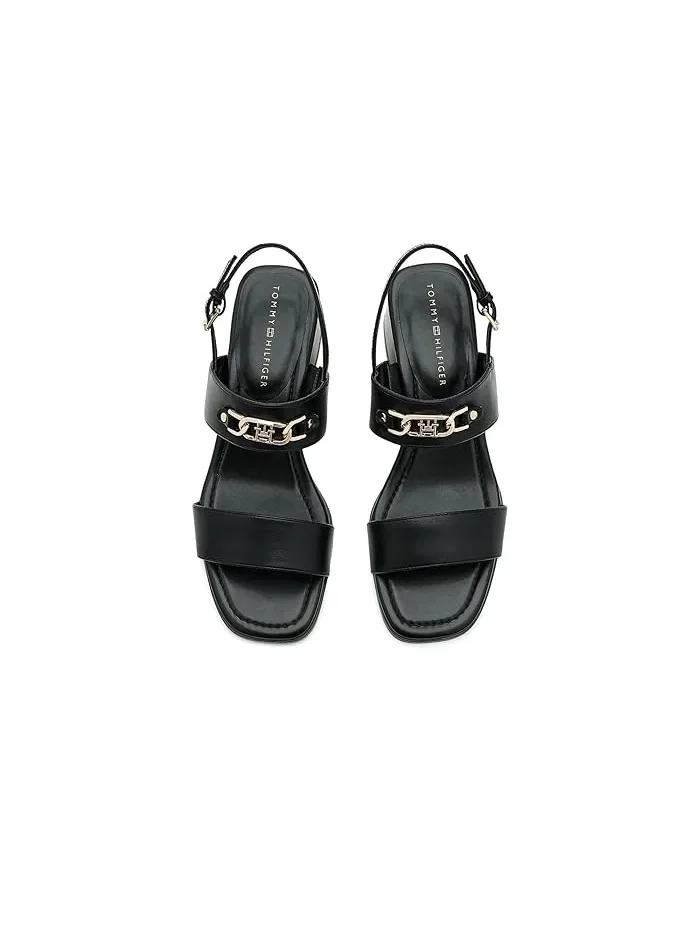 Босоножки на каблуке Mhena Tommy Hilfiger — изображение 2 из 4, черный