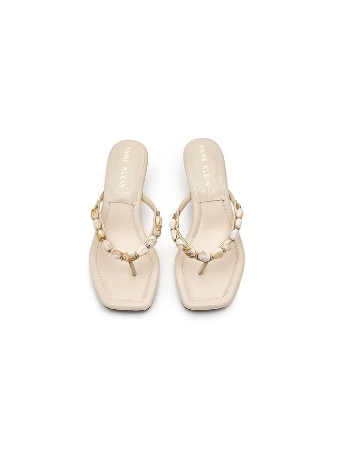 Босоножки на каблуке Gwenn Anne Klein — изображение 2 из 4, кость