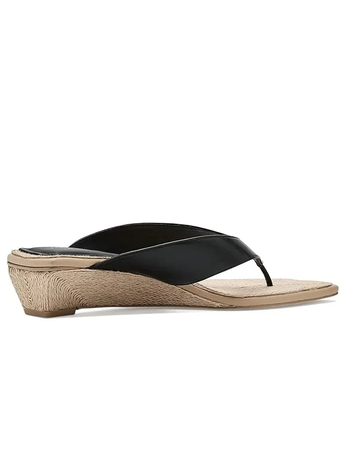 Босоножки на танкетке Jo Thong Wedges rag & bone — изображение 3 из 4, черный натуральный