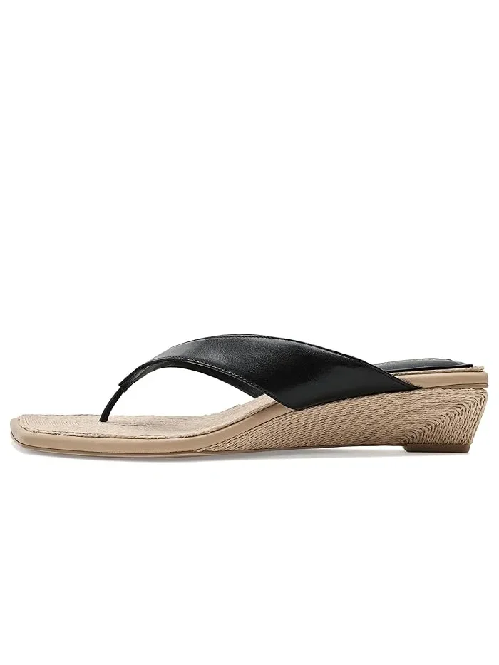 Босоножки на танкетке Jo Thong Wedges rag & bone — изображение 4 из 4, черный натуральный