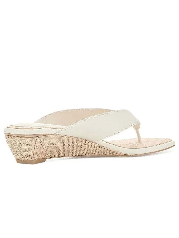 Босоножки с танкеткой Jo Thong Wedges rag & bone — изображение 3 из 4, белый