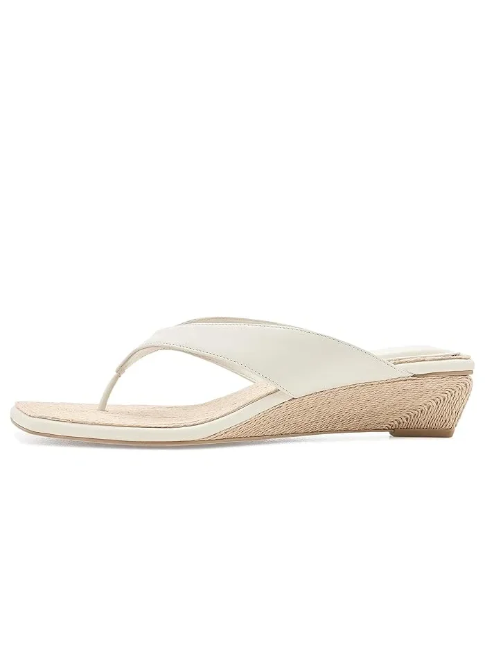 Босоножки с танкеткой Jo Thong Wedges rag & bone — изображение 4 из 4, белый