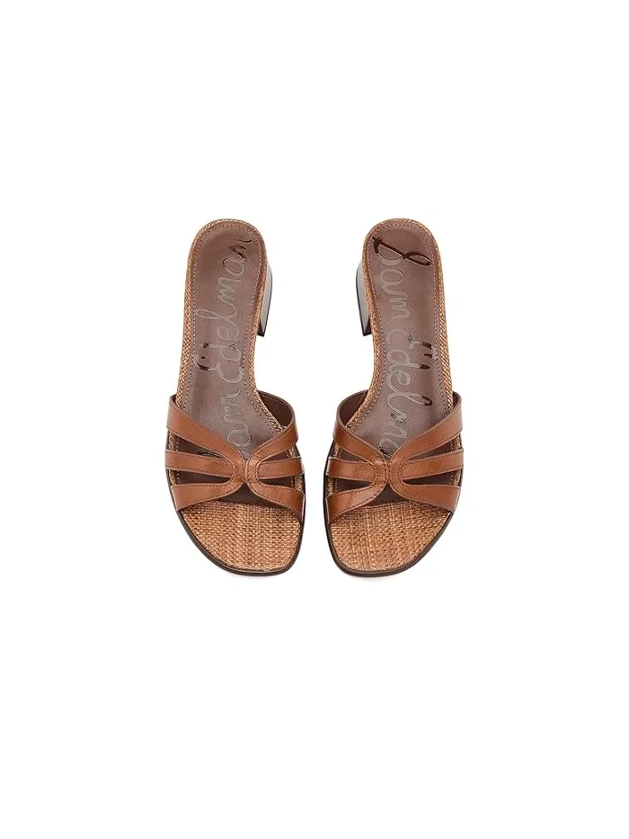 Босоножки на каблуке Farrin Sam Edelman — изображение 2 из 4, коричневый