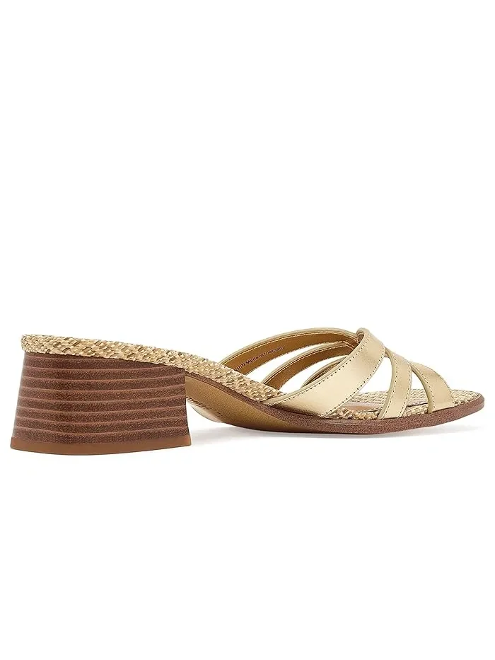 Туфли на каблуке Farrin Sam Edelman — изображение 3 из 4, золотистый