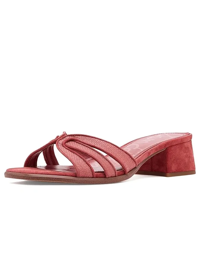 Туфли на каблуке Farrin Sam Edelman — изображение 1 из 4, розовый