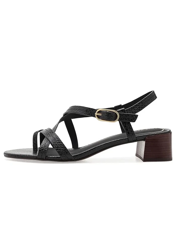 Босоножки на каблуке Dillon Cole Haan — изображение 4 из 4, черный