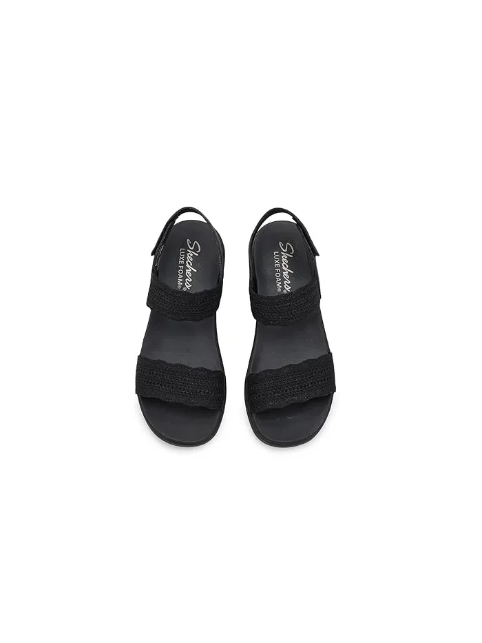 Босоножки на каблуке Arya SKECHERS — изображение 2 из 4, черный/черный
