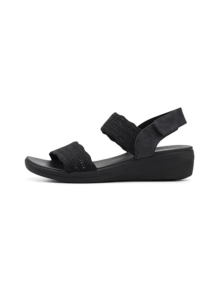 Босоножки на каблуке Arya SKECHERS — изображение 4 из 4, черный/черный