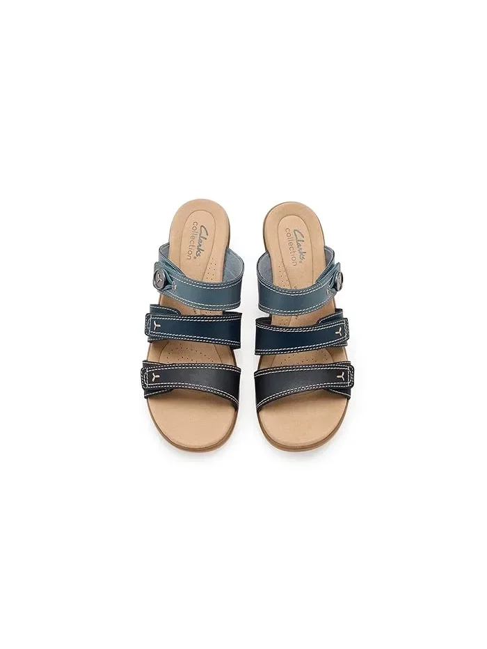 Туфли на каблуке Emily2 Adella Clarks — изображение 2 из 4, темно-синий мульти