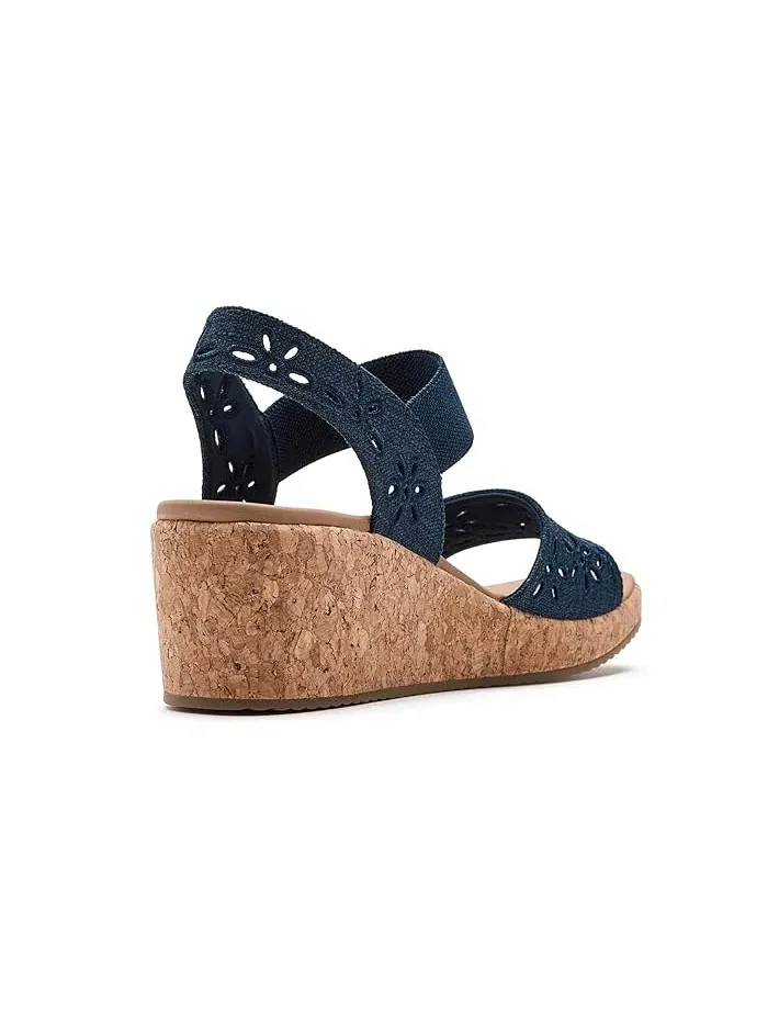 Сандалии на каблуке Arch Fit Beverlee 2.0 SKECHERS — изображение 3 из 4, темно-синий