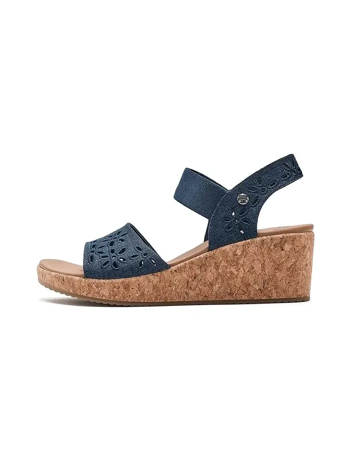 Сандалии на каблуке Arch Fit Beverlee 2.0 SKECHERS — изображение 4 из 4, темно-синий