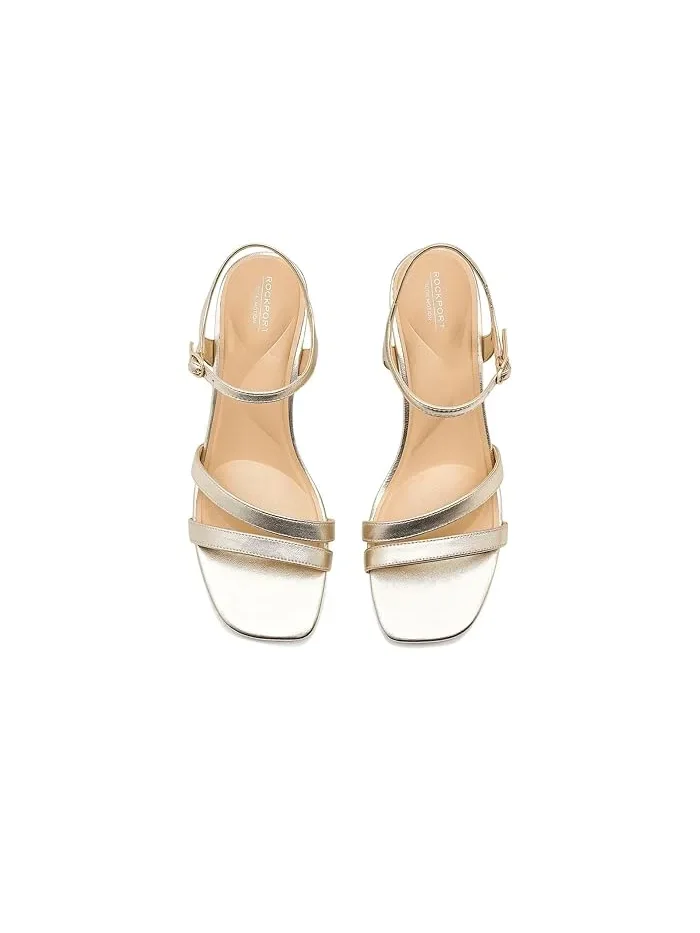 Босоножки на каблуке Teddy Rockport — изображение 2 из 4, золотистый