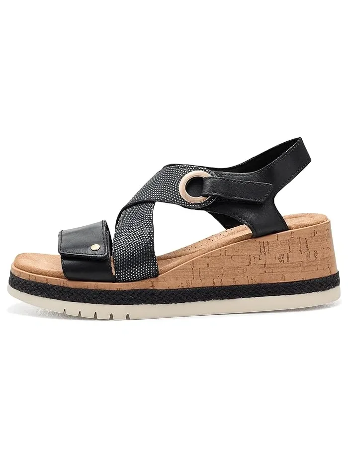 Босоножки на каблуке Kidiki Sun Clarks — изображение 4 из 4, черный