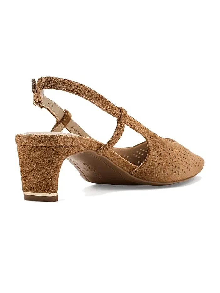 Туфли на каблуке Marbella Perf Kenneth Cole New York — изображение 3 из 4, коричневый