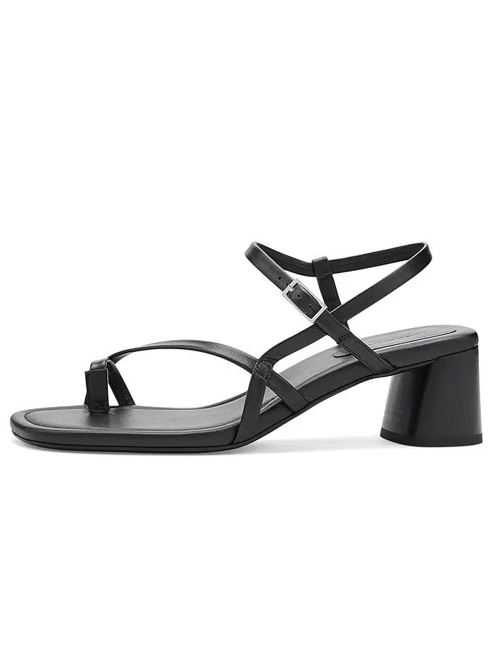 Босоножки с открытым квадратным носком Evie Vagabond Shoemakers — изображение 4 из 4, черный