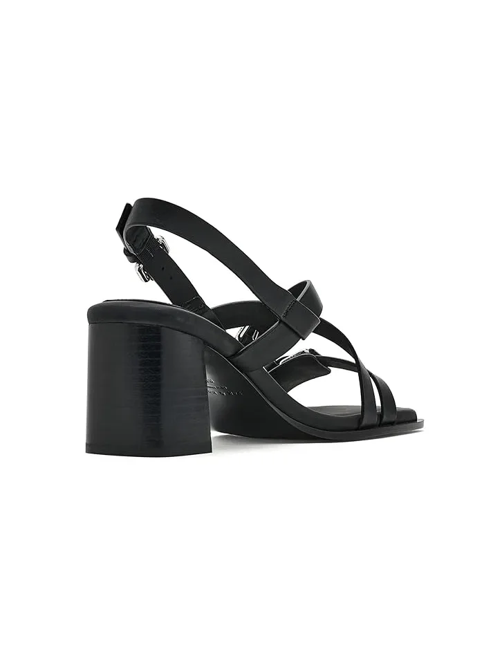 Босоножки на каблуке Harlow Mid Heel rag & bone — изображение 3 из 4, черный