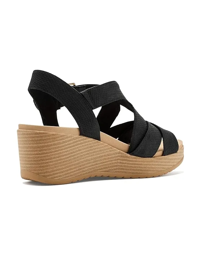 Босоножки на платформе Cali Beach Dr. Scholl's — изображение 3 из 4, черный
