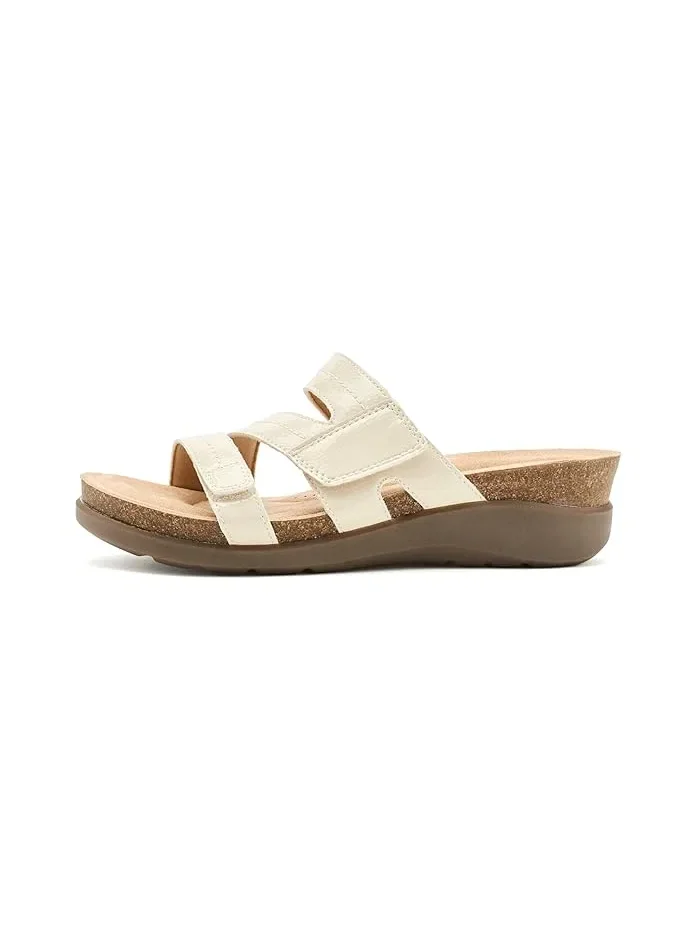 Босоножки на каблуке Calenne Clarks — изображение 4 из 4, кремовый