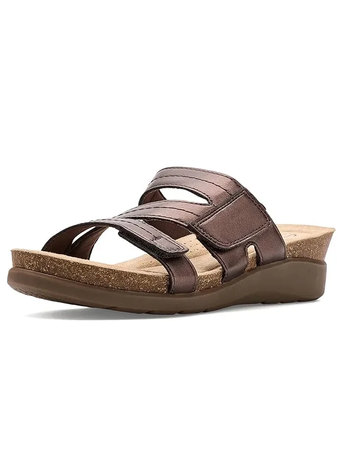 Туфли на каблуке Calenne Holly Clarks — изображение 1 из 4, коричневый
