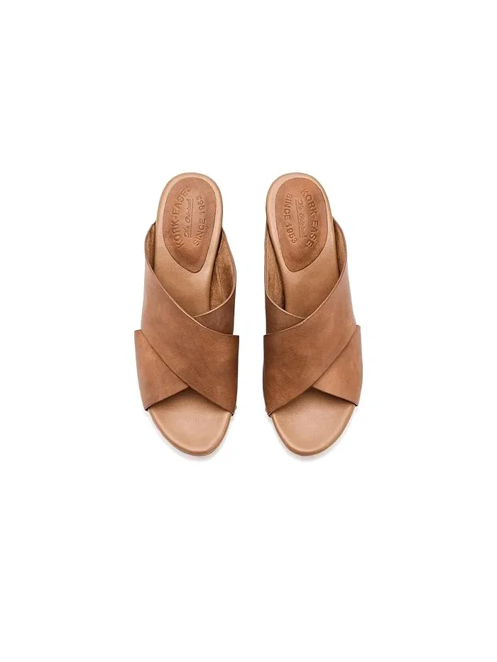 Босоножки на платформе Gracie Kork-Ease — изображение 2 из 4, темный бежевый коньячный