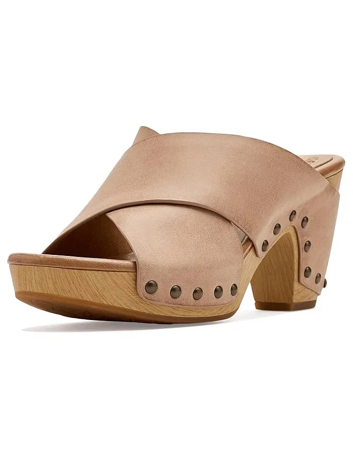 Босоножки на платформе Gracie Kork-Ease — изображение 1 из 4, белый