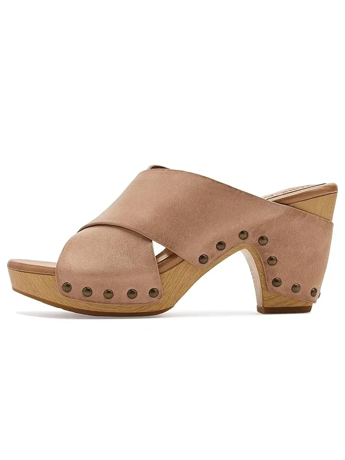 Босоножки на платформе Gracie Kork-Ease — изображение 4 из 4, белый