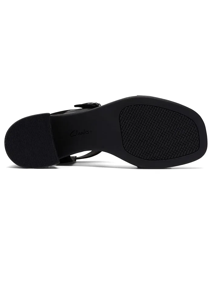 Босоножки на каблуке Jaylan Sol Clarks — изображение 3 из 4, черный