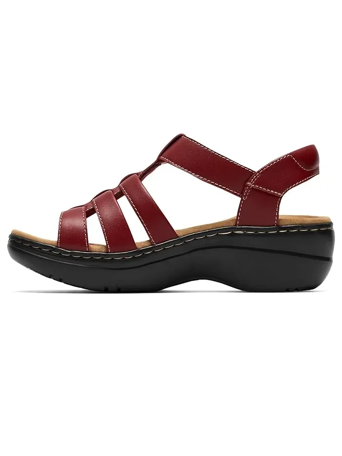 Босоножки на каблуке Merliah 2 Ruby Clarks — изображение 4 из 4, красный