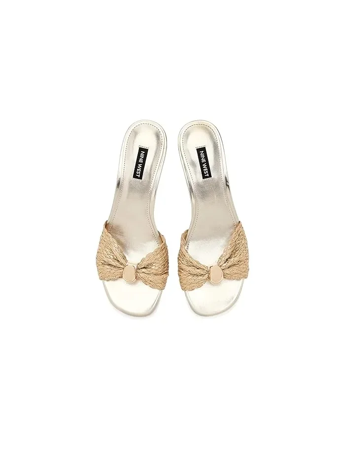 Туфли на каблуке Gerry Nine West — изображение 2 из 4, золото