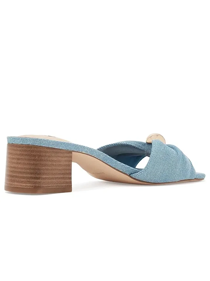 Туфли-лодочки на каблуке Gerry Nine West — изображение 3 из 4, синий джинсовый синий