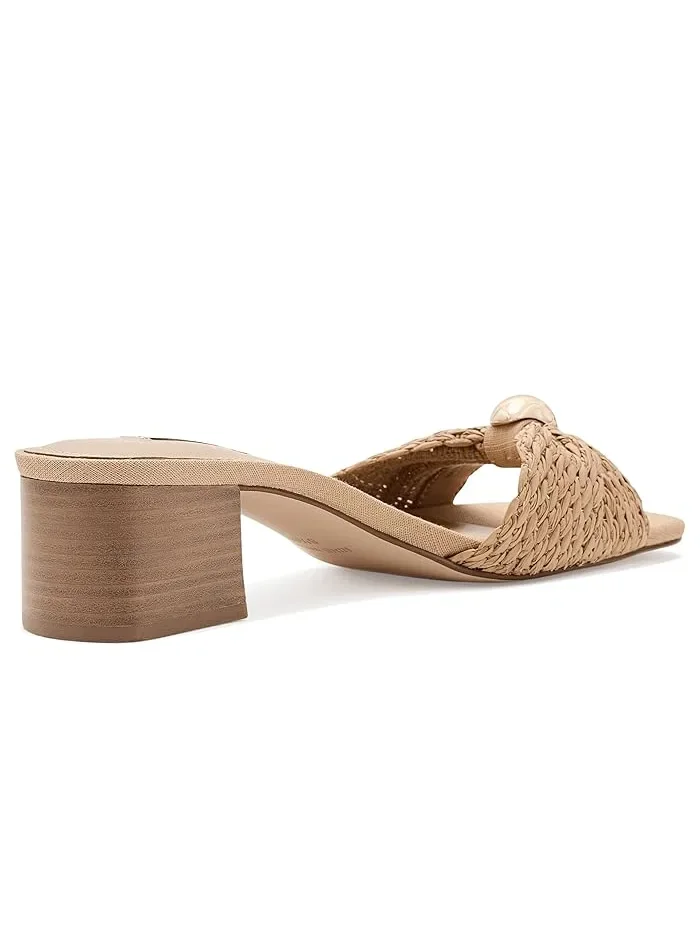 Босоножки на каблуке Gerry Nine West — изображение 3 из 4, натуральный