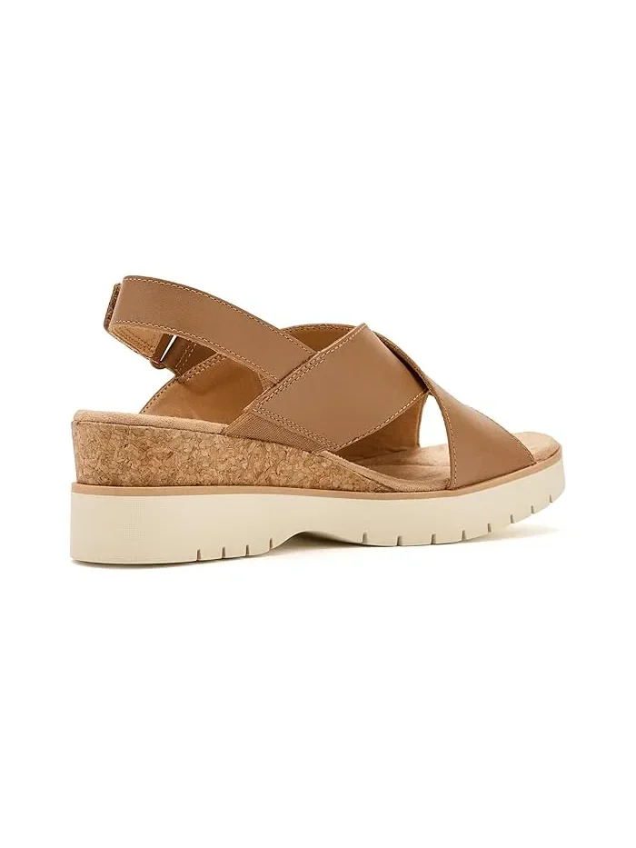 Босоножки на каблуке Clarks Diaz Cross — изображение 3 из 4, бежевый