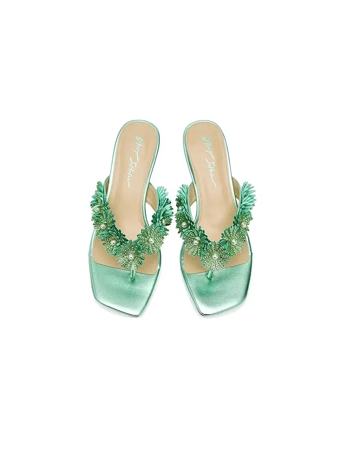 Туфли на каблуке Lesli Blue by Betsey Johnson — изображение 2 из 4, мята