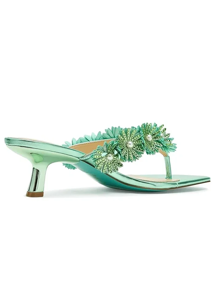 Туфли на каблуке Lesli Blue by Betsey Johnson — изображение 3 из 4, мята