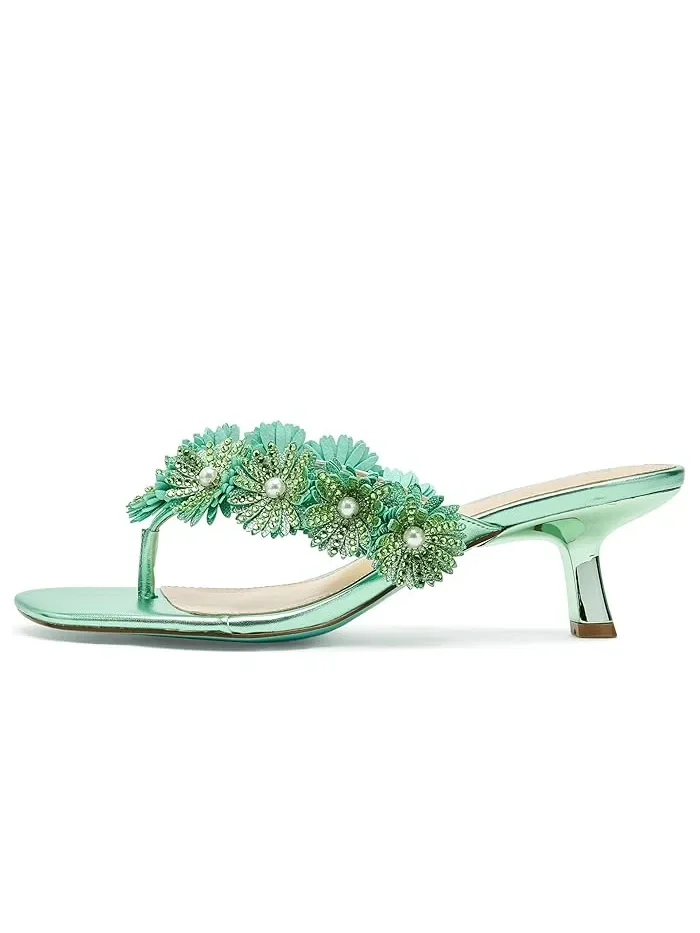Туфли на каблуке Lesli Blue by Betsey Johnson — изображение 4 из 4, мята
