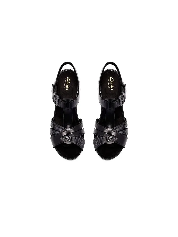 Туфли на каблуке Kymber Glow Clarks — изображение 2 из 4, черный
