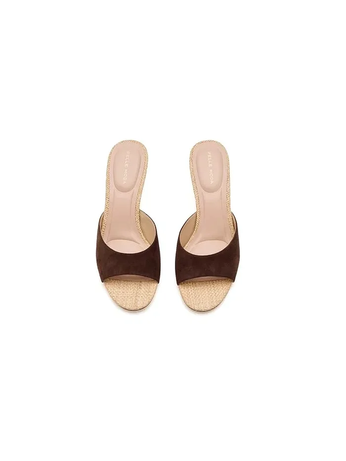 Босоножки на каблуке Unia 4 Pelle Moda — изображение 2 из 4, эспрессо