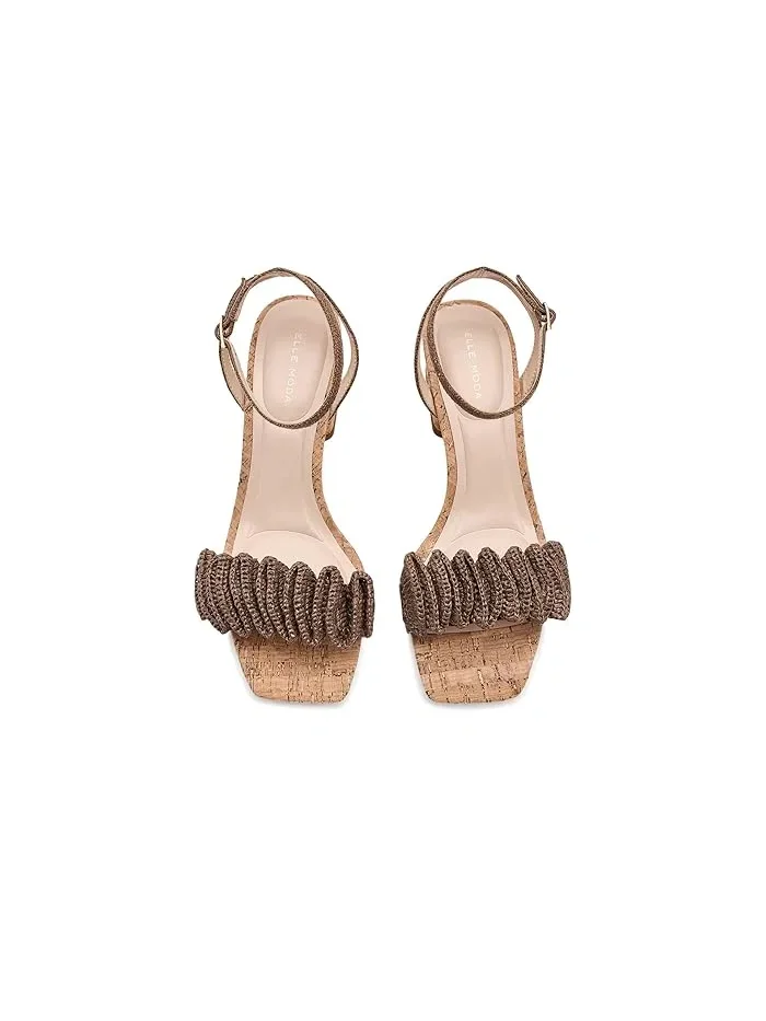 Босоножки на каблуке Tiann Pelle Moda — изображение 2 из 4, эспрессо