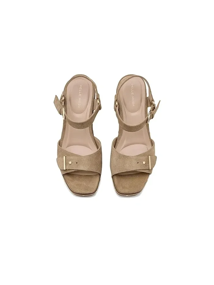 Босоножки на платформе Ciana Pelle Moda — изображение 2 из 4, экру