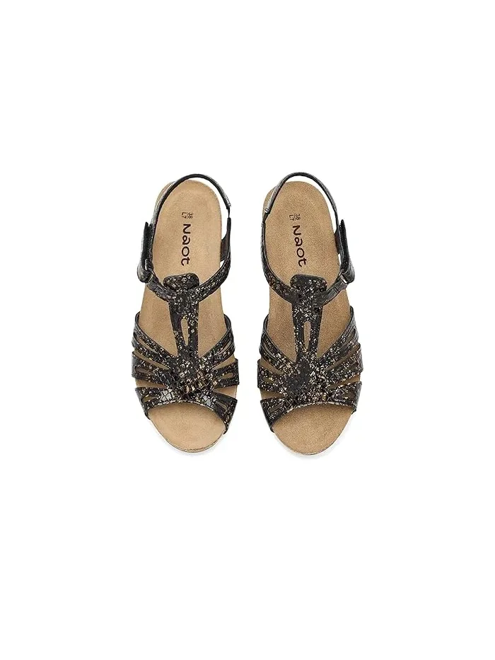 Туфли на каблуке Starlet Naot, Reptile Patent Leather — изображение 2 из 4, золотистый