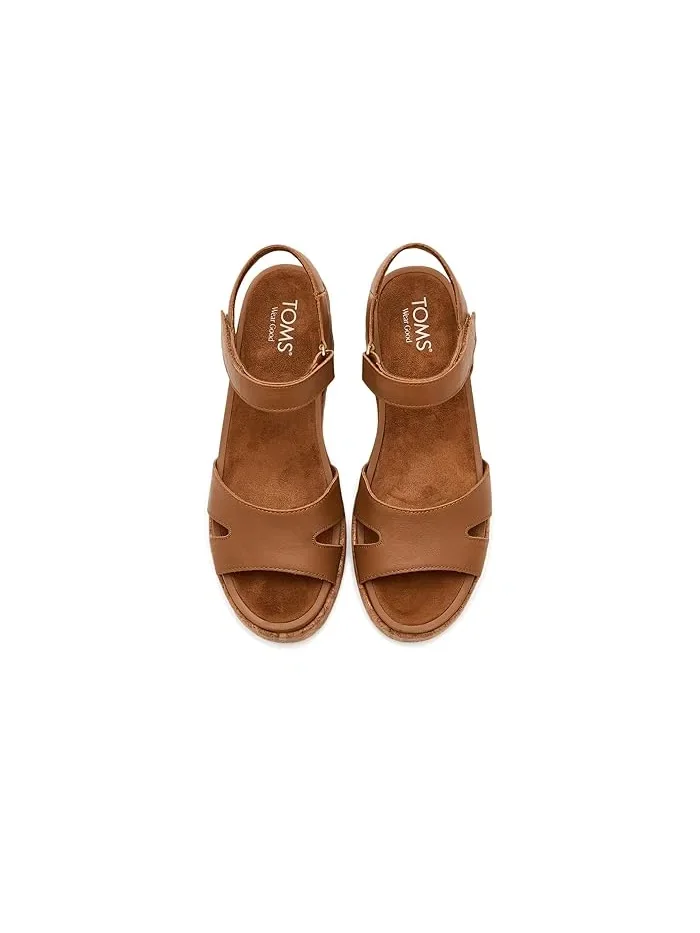 Босоножки на каблуке Alana TOMS — изображение 2 из 4, коричневый