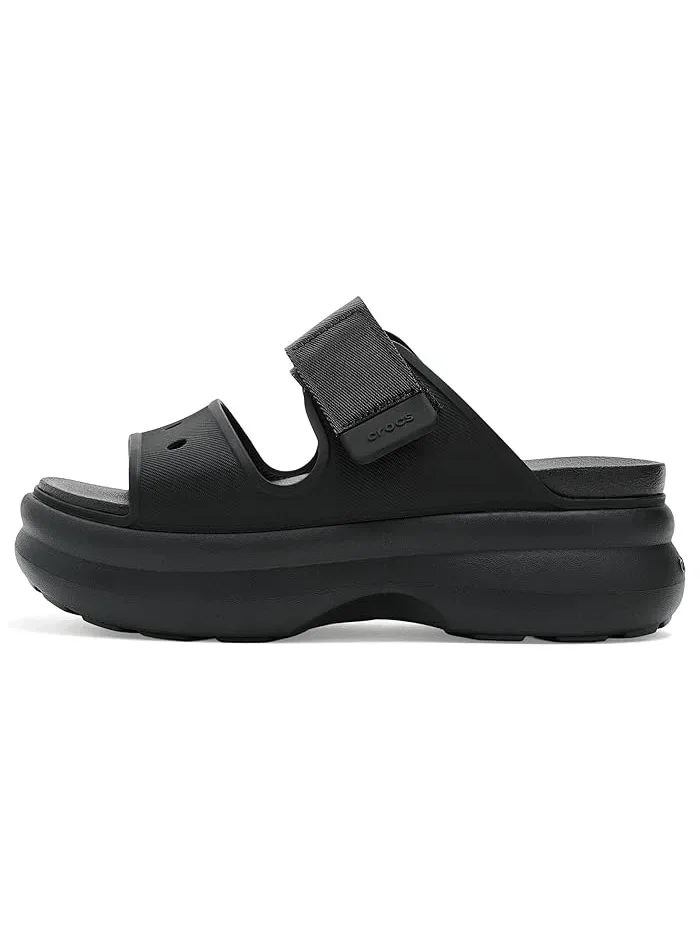Босоножки на платформе Soho Two-Strap Crocs — изображение 4 из 4, черный