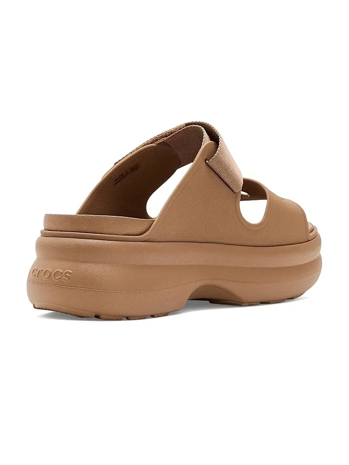 Босоножки платформа Soho Two-Strap Sandals Crocs — изображение 3 из 4, сепия