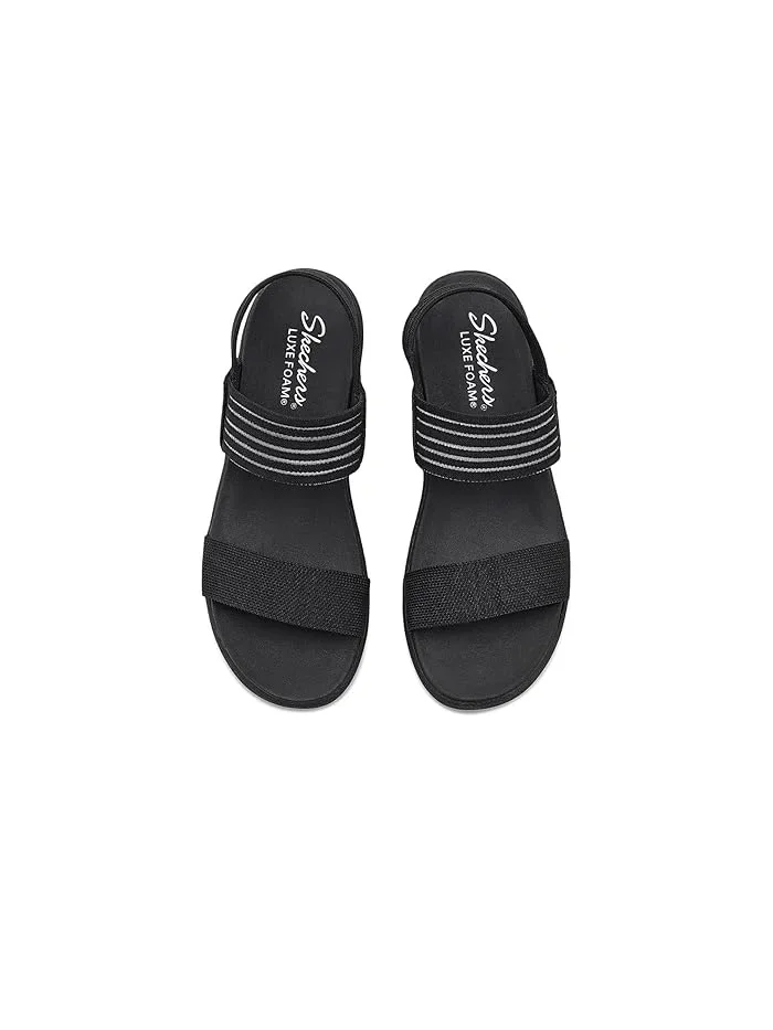 Босоножки на каблуке Parallel Lite SKECHERS — изображение 2 из 4, черный/черный