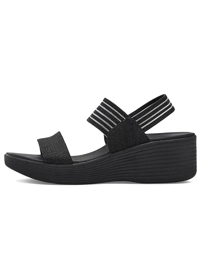 Босоножки на каблуке Parallel Lite SKECHERS — изображение 4 из 4, черный/черный