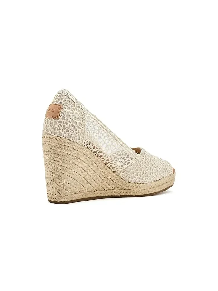 Босоножки на каблуке Essential Wedge TOMS — изображение 3 из 4, прозрачный